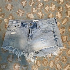 Pistola GiGi Jean Denim Shorts